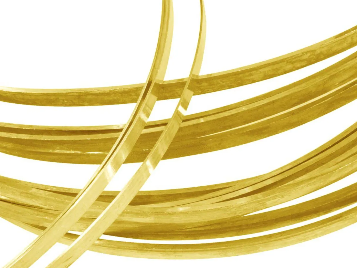 Gold Filled Rectangular Wire 3.00mm X 1.50mm Fully Annealed
