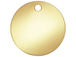 Gold Filled Round Disc 10mm Light Blank