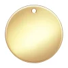 Gold Filled Round Disc 16mm Light Blank
