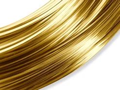 Gold Filled Round Wire 0.50mm Half Hard