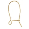 Gold Filled Safety Earring Hook Wire 15mm Pack of 6