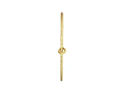 Gold Filled Sparkle Beading Hoop Earring 25mm