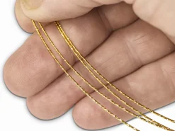 Gold Filled Sparkle Wire 1.3mm Half Hard