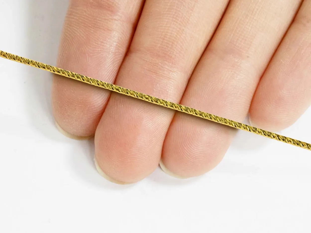 Gold Filled Sparkle Wire 1mm Half Hard