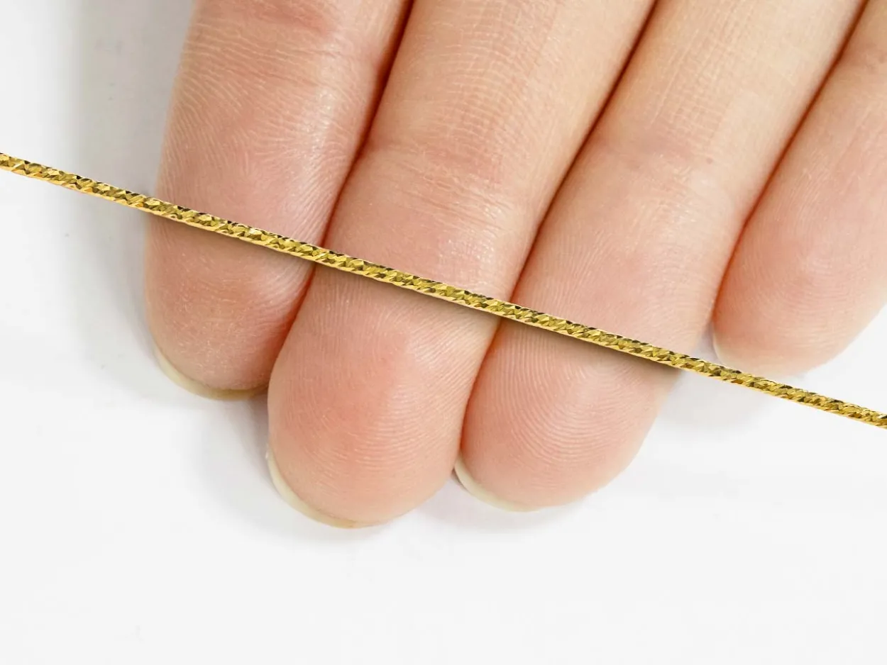 Gold Filled Sparkle Wire 0.9mm Half Hard