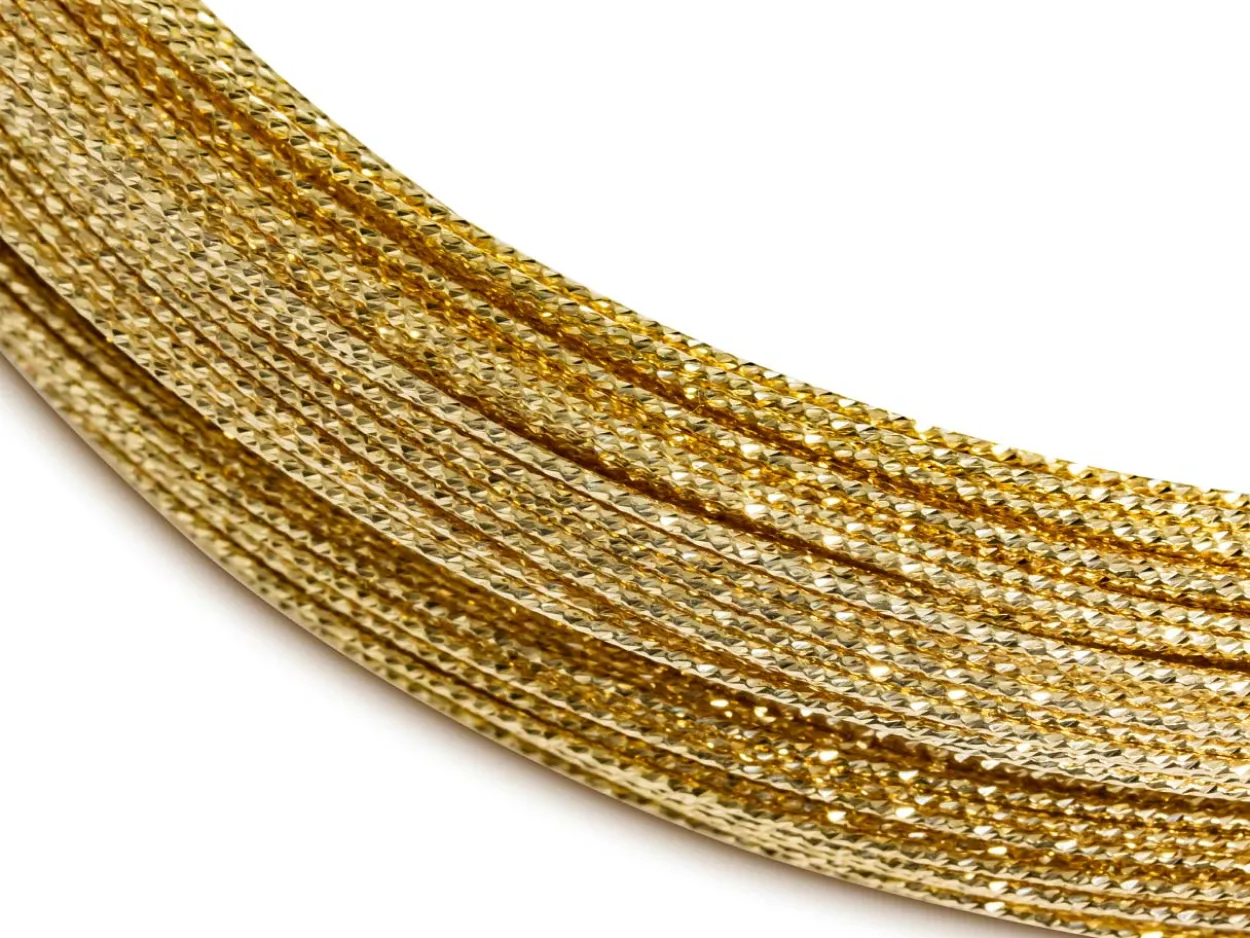 Gold Filled Sparkle Wire 0.76mm Half Hard