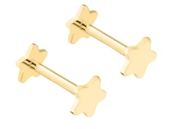 Gold Filled Star Labret Stud Earrings