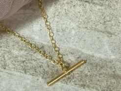 Gold Filled T-bar 24mm X 1.8mm
