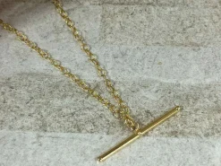 Gold Filled T-bar 37mm X 1.8mm