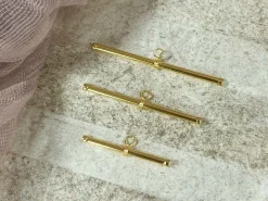 Gold Filled T-bar 37mm X 1.8mm