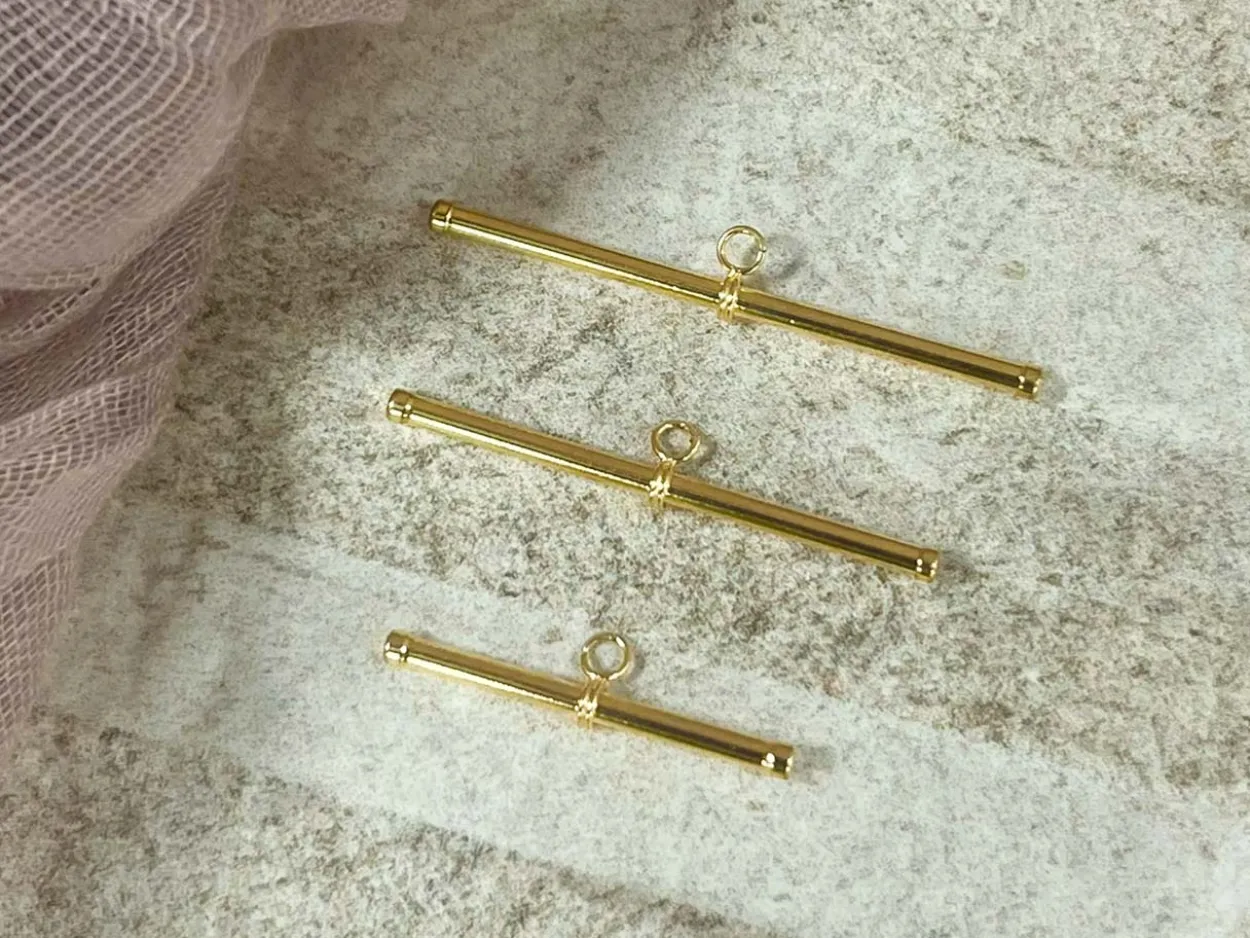 Gold Filled T-bar 37mm X 1.8mm