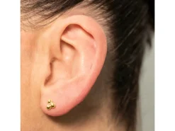 Gold Filled Trinity Ball Labret Post 3mm