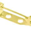 Gold Plated Brooch Pins 2 Hole 20mm Pack of 6