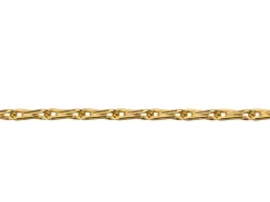 Gold Plated 1.8mm Barleycorn Chain 16