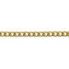 Gold Plated 2.8mm Curb Chain Loose 1 Metre Length Unhallmarked