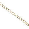 Gold Plated 2.7mm Extension Chain 2.2"/5.5cm With Dropper Small Unhallmarked