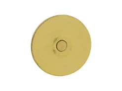 Gold Plated 7mm Flat Disc And Post, Pack of 10