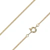 Gold Plated 1.2mm Round Curb Chain 16"/40cm Unhallmarked