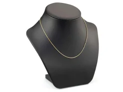 Gold Plated 1.1mm Round Snake Chain 18