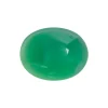 Green Agate, Oval Cabochon 10x8mm
