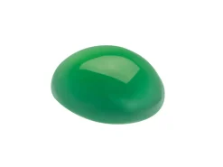 Green Agate, Oval Cabochon 10x8mm