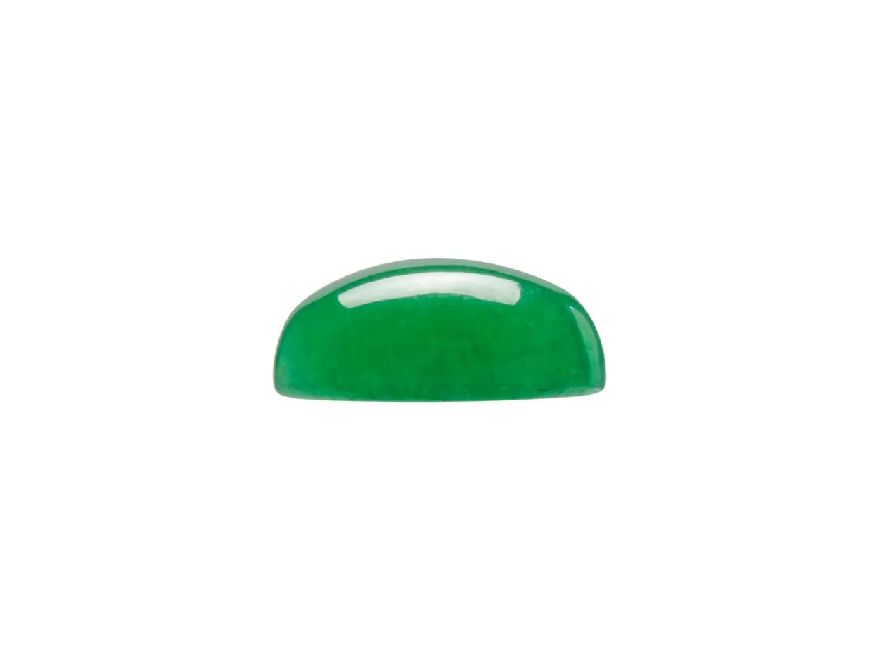 Green Agate, Round Cabochon 8mm