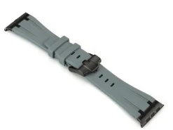 Grey Silicone Strap For Apple Watch, Compatible With 38/40/41mm Models