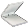 Grey Soft Touch Postal Necklace Box