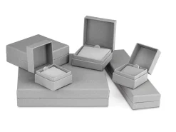 Grey Textured Eco Bracelet Box