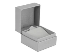 Grey Textured Eco Earring Box