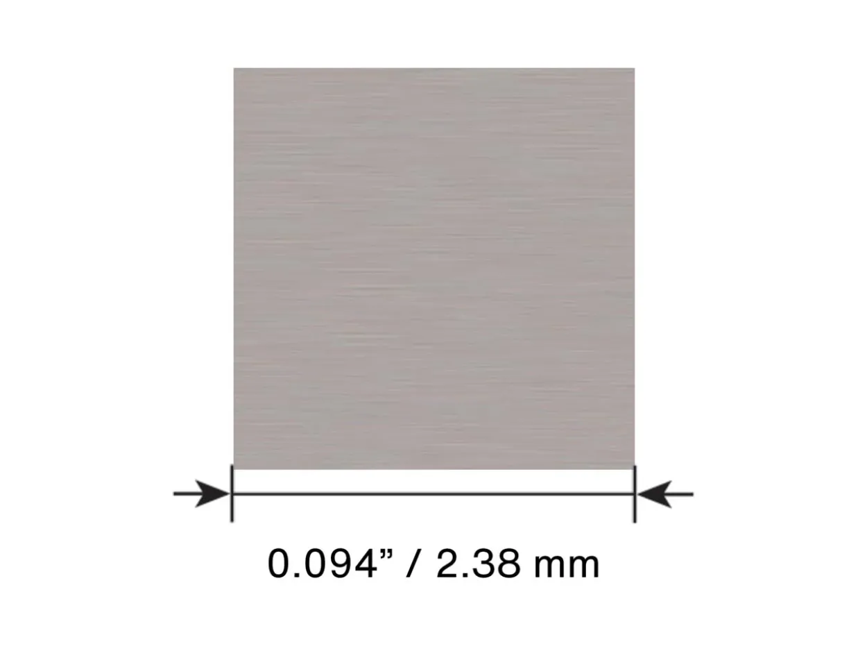 GRS® C-Max Carbide Square Graver Blank 2.38mm Diameter