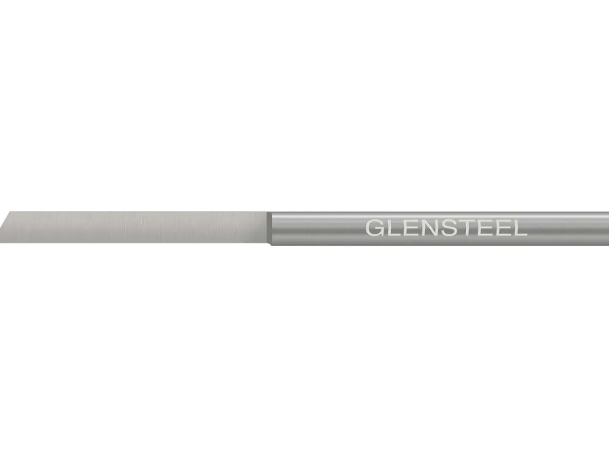 GRS® GlenSteel HSS Parallel Flat Graver 0.6mm Tool Point Width