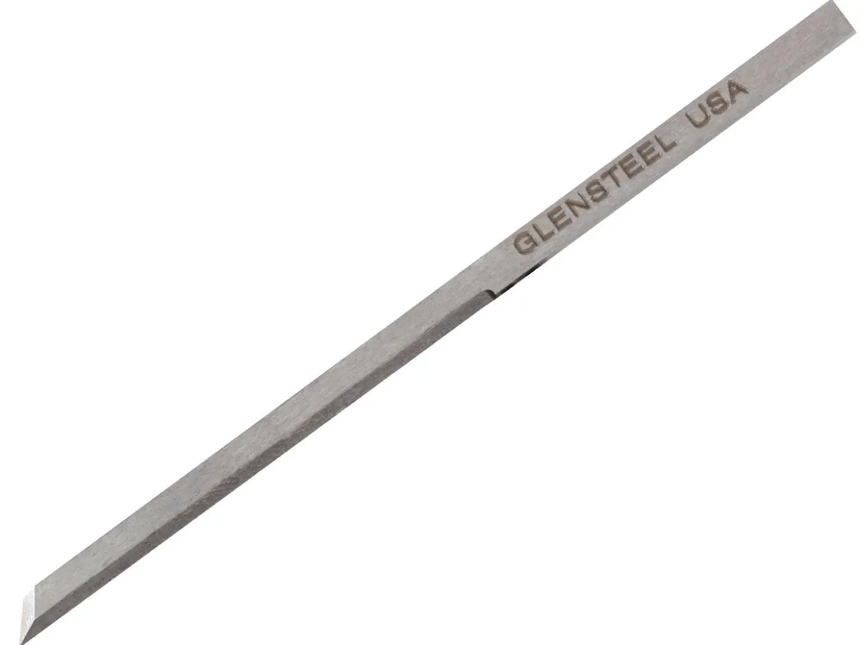 GRS® GlenSteel HSS V-point Graver 60 Degree Tool Point