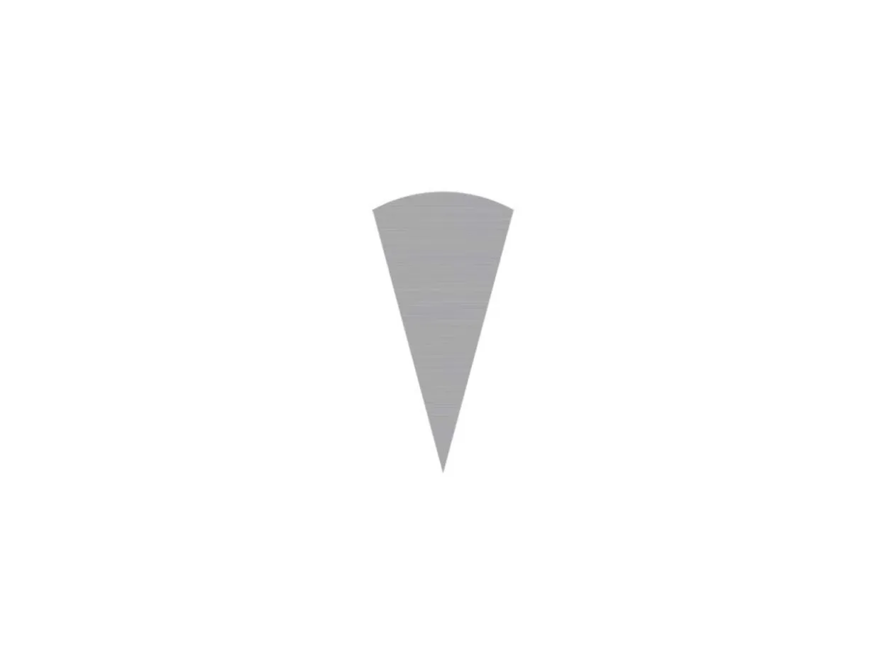 GRS® GlenSteel HSS Wedge Graver 30 Degree Tool Point