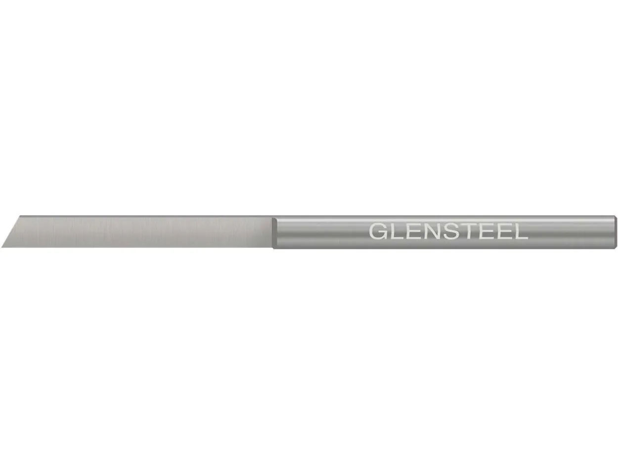 GRS® GlenSteel HSS Wedge Graver 30 Degree Tool Point