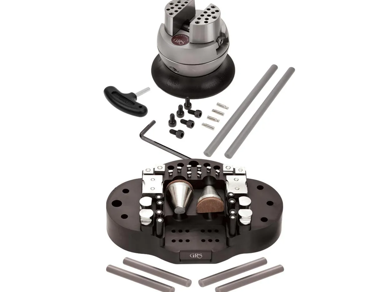 GRS® MicroBlock Workholding Vice With 34 Piece Accessory Set