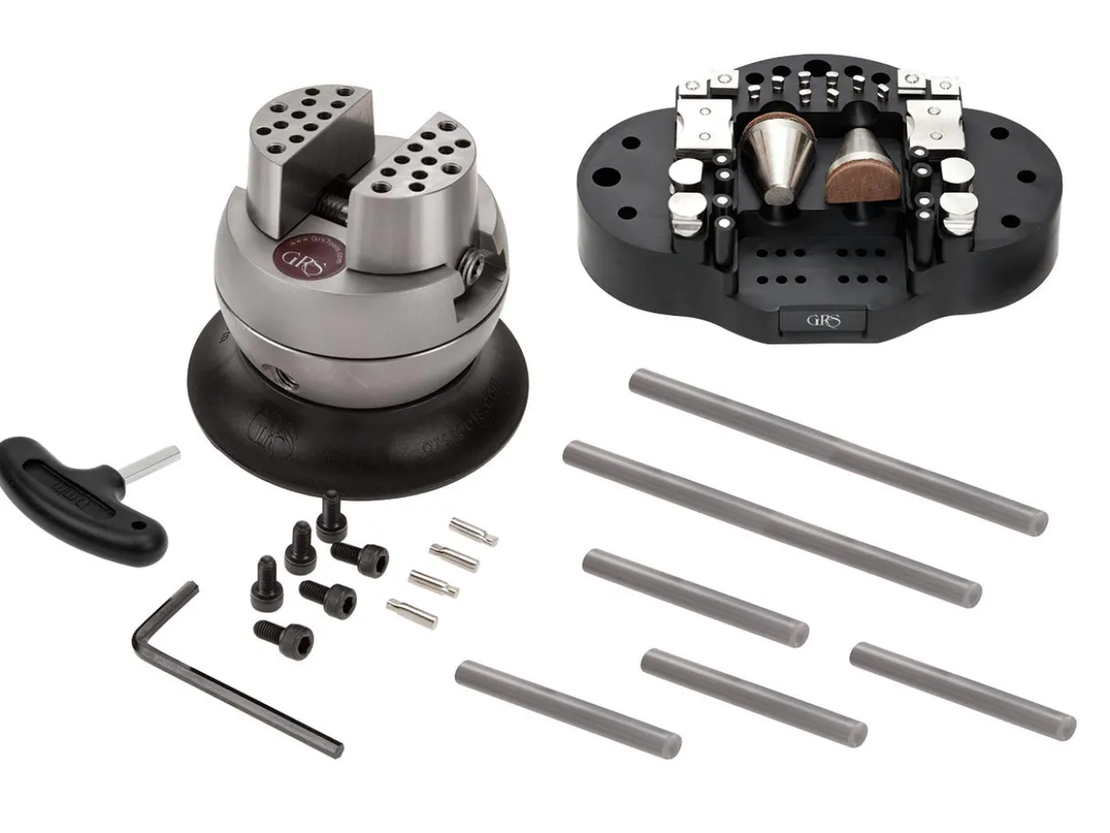 GRS® MicroBlock Workholding Vice With 34 Piece Accessory Set