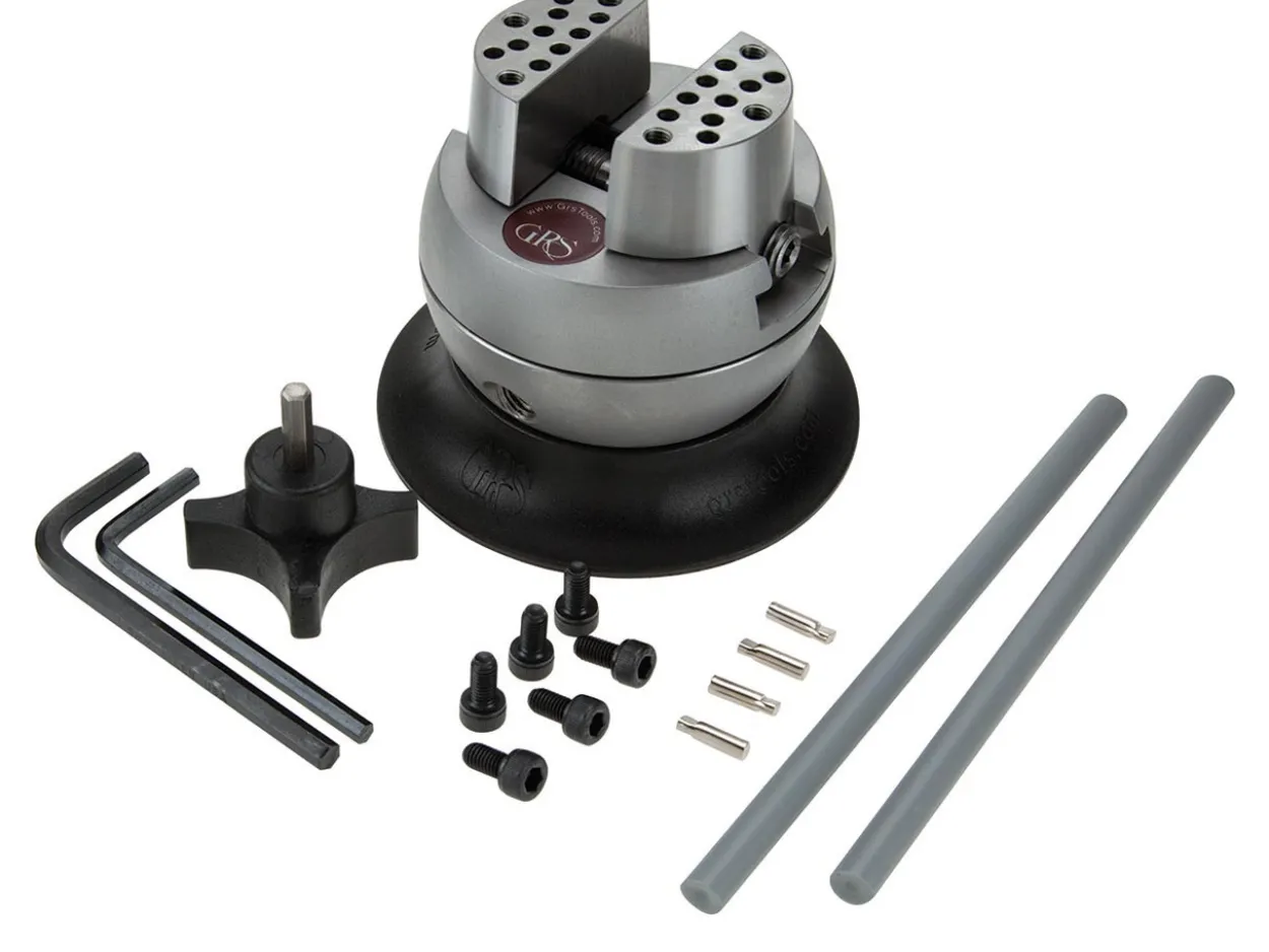 GRS® MicroBlock Workholding Vice With 34 Piece Accessory Set