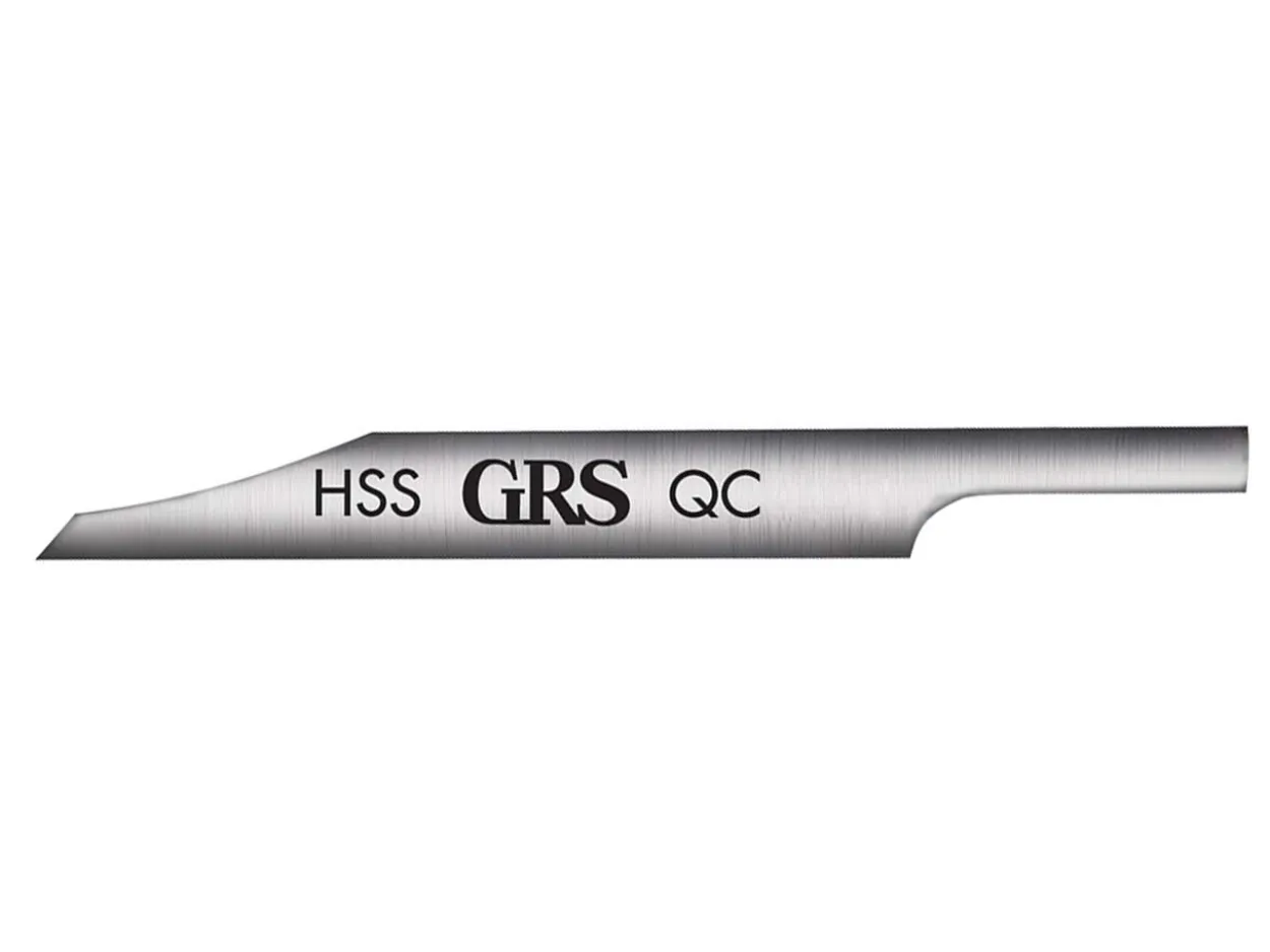 GRS® Quick Change HSS Flat Graver 1.2mm Tool Point Width