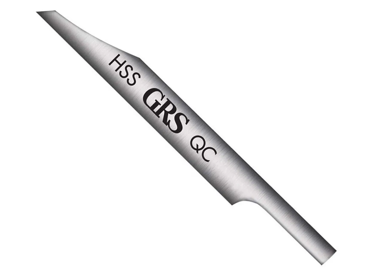GRS® Quick Change HSS Flat Graver 2.0mm Tool Point Width