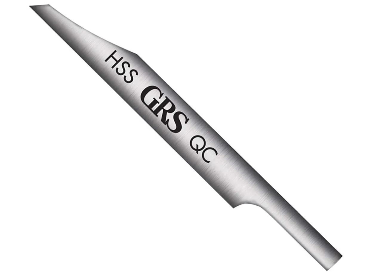 GRS® Quick Change HSS Onglette Graver 1.94mm Tool Point Width