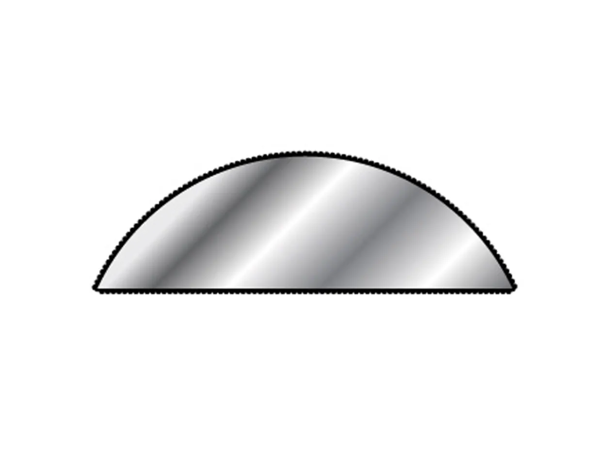 Half Round File 200mm/8" Smooth Cut