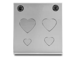 Heart Shaped Disc Cutter Set Of 4 From 12mm To 25mm