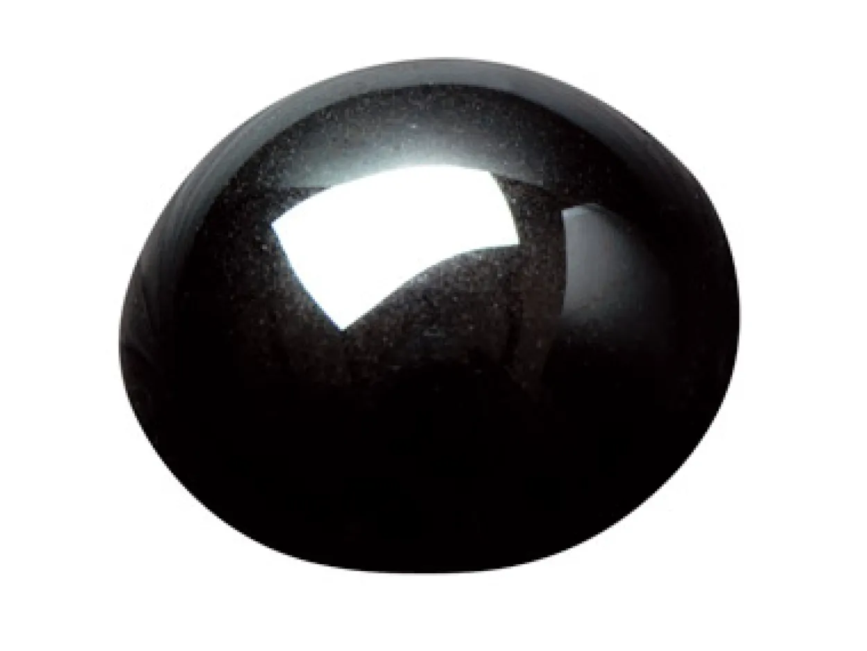 Hematite, Round Cabochon, 8mm