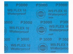 Hermes WS FLEX Wet And Dry Paper, 3000 Grit, Pack of 10