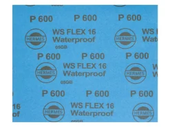 Hermes WS FLEX Wet And Dry Paper, 600 Grit, Pack of 10