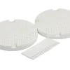 Honeycomb Soldering Board Round Large Hole, Pack of 2 With 20 Ceramic Pins