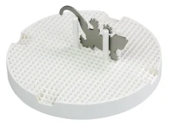 Honeycomb Soldering Board Round Large Hole, Pack of 2 With 20 Ceramic Pins