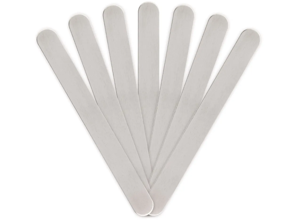ImpressArt Aluminium Cuff Bangle 150x16mm Stamping Blank Pack of 7