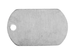 ImpressArt Aluminium Dog Tag 32mm Stamping Blank Pk 13